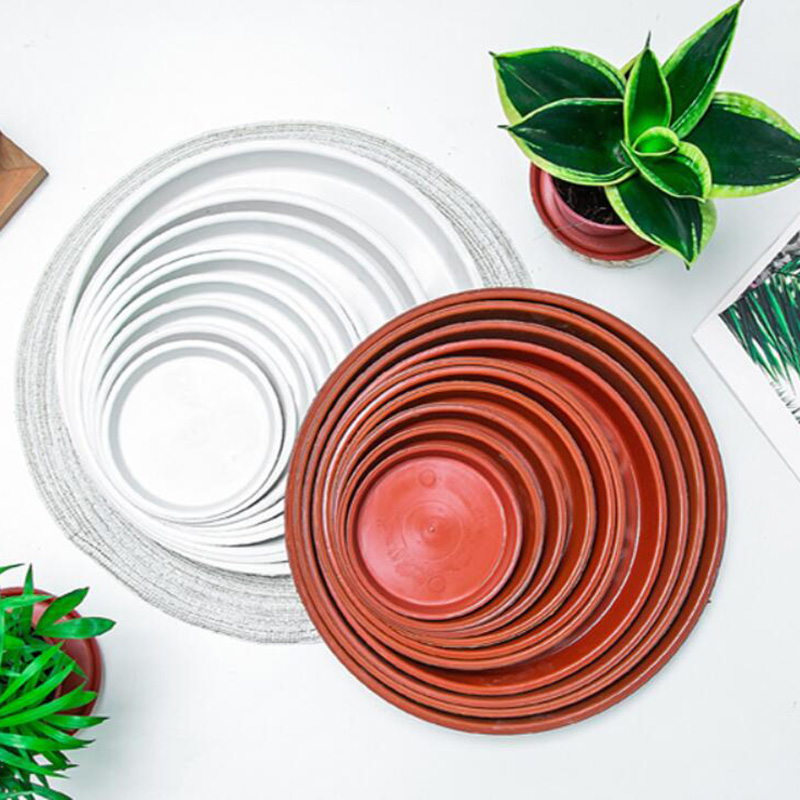 10pcs Plastic Flower Pot Tray  - Drip Tray Saucer review and price