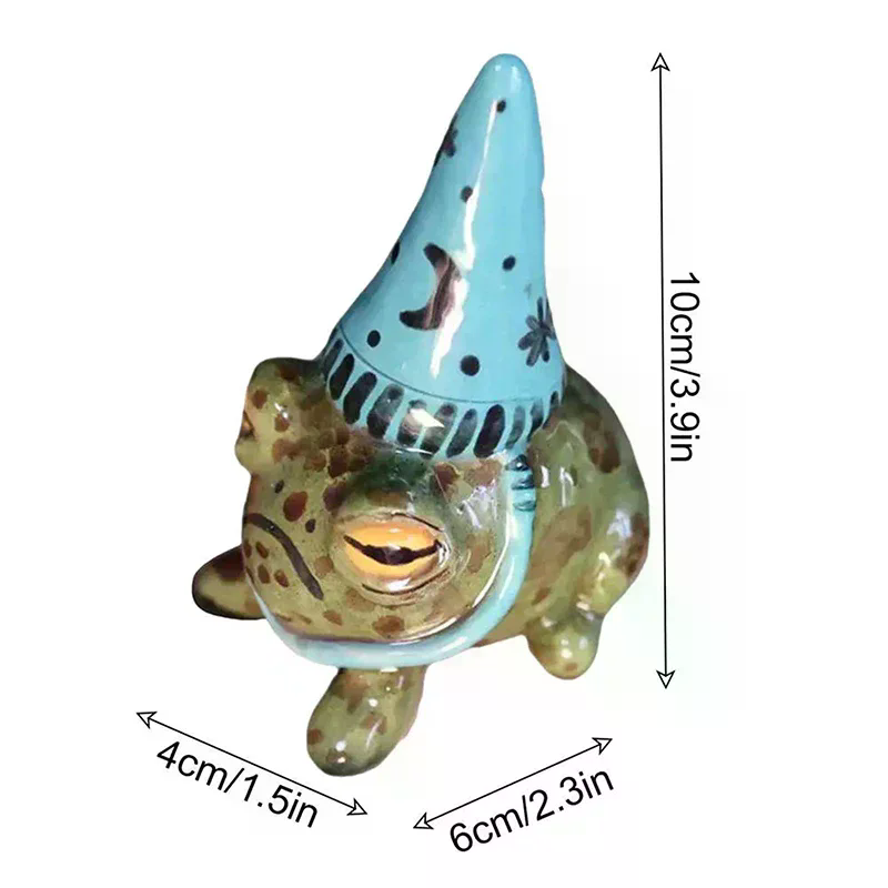 Frog Statues For Garden  Hat L - Bonsai Garden Art review and price