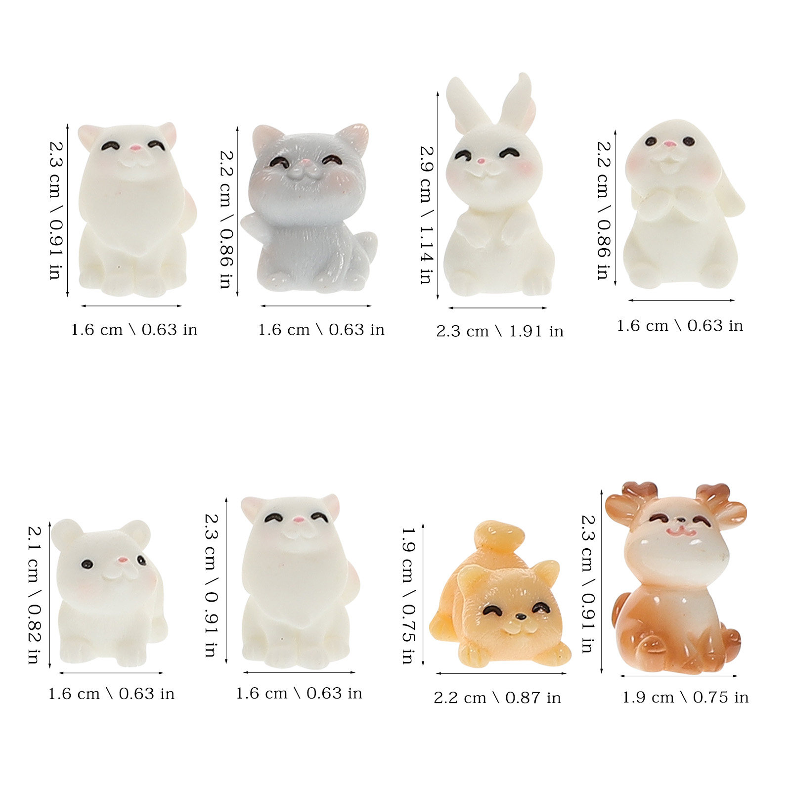 11Pcs Mini Animal Resin Orname - Bonsai Garden Landscape Design review and price
