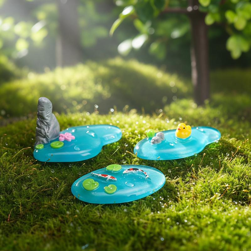 Mini Resin Pond Ornaments Koi  - Bonsai Garden With Koi Pond review and price