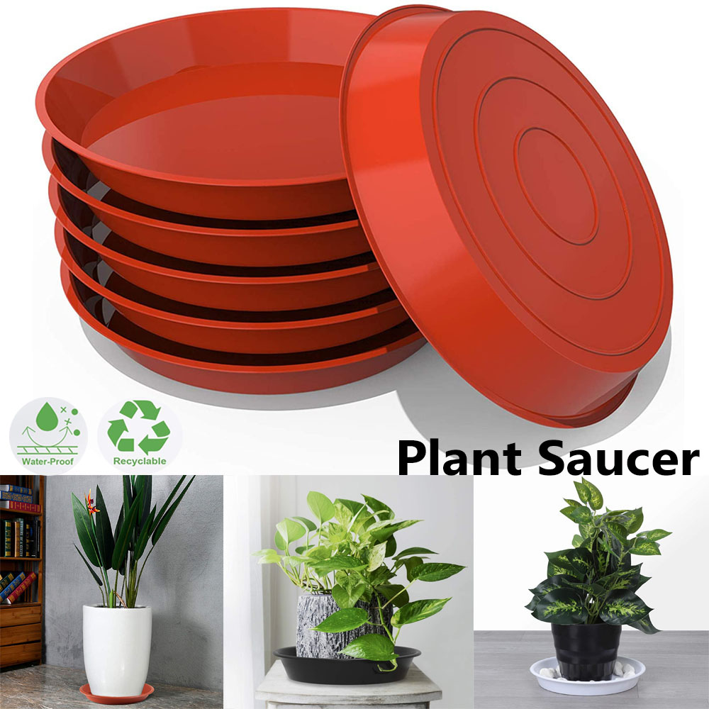 3Pcs Garden Round Flower Pot D - Drip Tray Saucer review and price